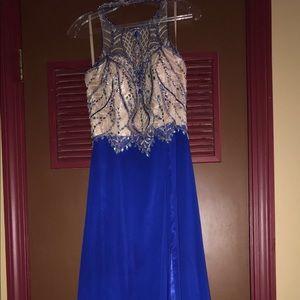 Blue Prom Dress